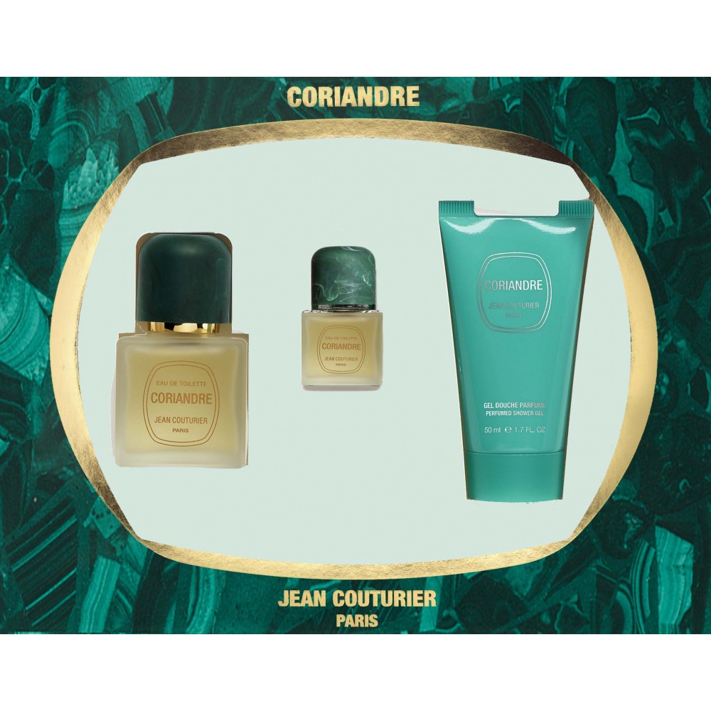 Parfums Jean Couturier Coffret Coriandre Eau de Toilette + Gel Douche